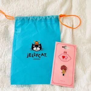 Jellycat  Enamel Pin with dust bag